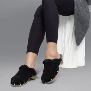 Rj's Fuzzies Women's Monica Clog looks like new